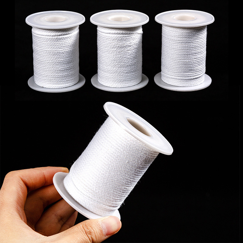 1pc 61 Meter/Roll White Cotton - مراجعة Candle Wax Scale وسعره
