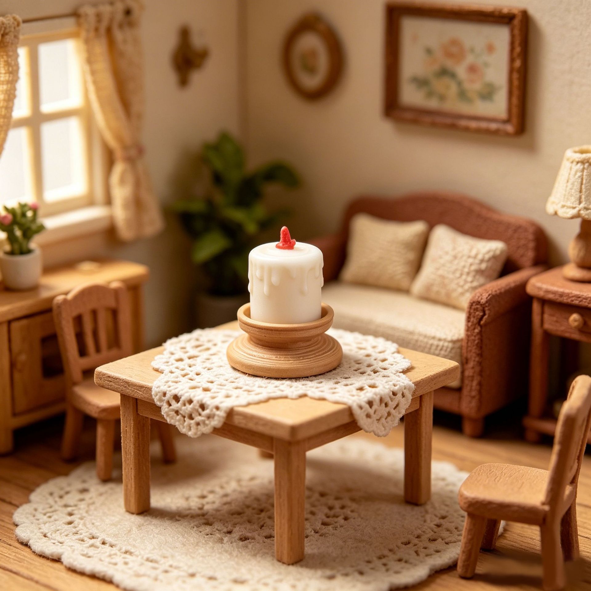 3pcs 1/12 Scale Dollhouse Mini - مراجعة Candle Wax Scale وسعره