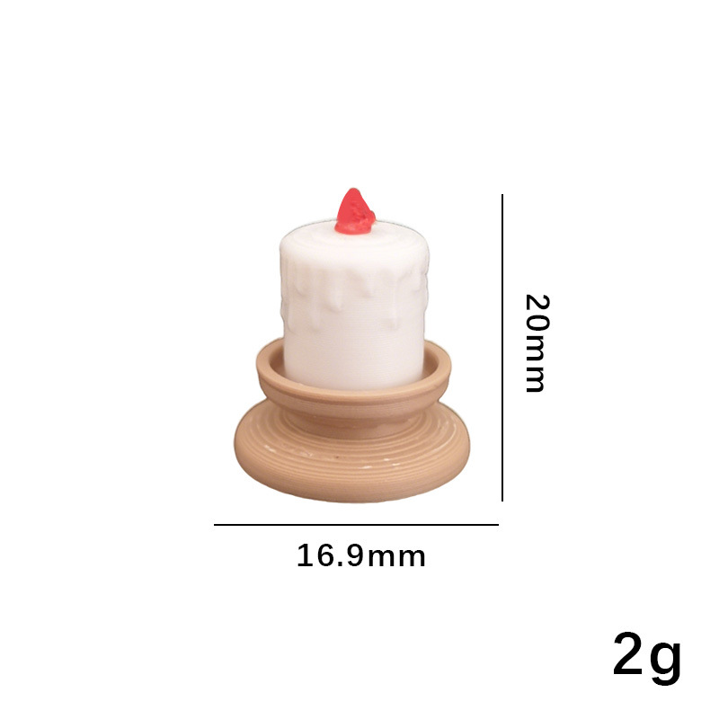 3pcs 1/12 Scale Dollhouse Mini - مراجعة Candle Wax Scale وسعره